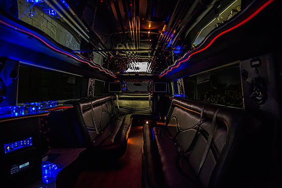 hummer limousine lounge