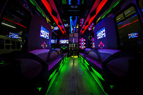 neon lighting lounge