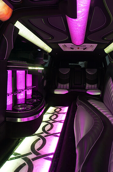 luxurious limousine lounge