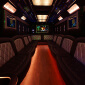 Interior of a party bus